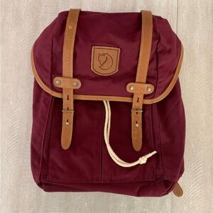 Fjallraven rucksack 21 burgundy